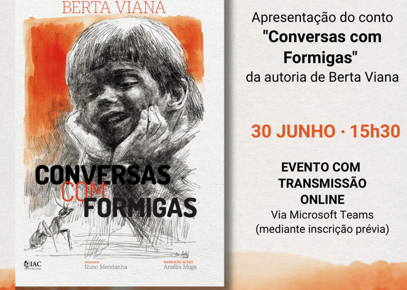Apresentação do livro “Conversas com Formigas”⁠